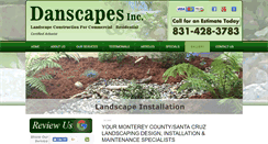 Desktop Screenshot of calldanscapes.com